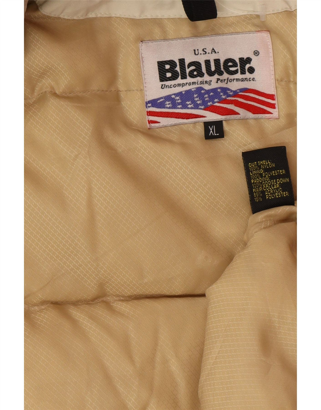 Blauer Veste matelassée militaire pour femme UK 18 XL Nylon beige