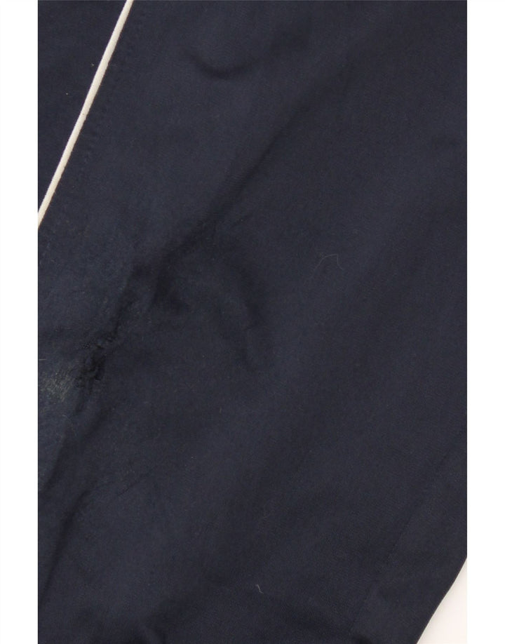 Lotto Mens Graphic Tracksuit Trousers Medium Navy Blue Colourblock