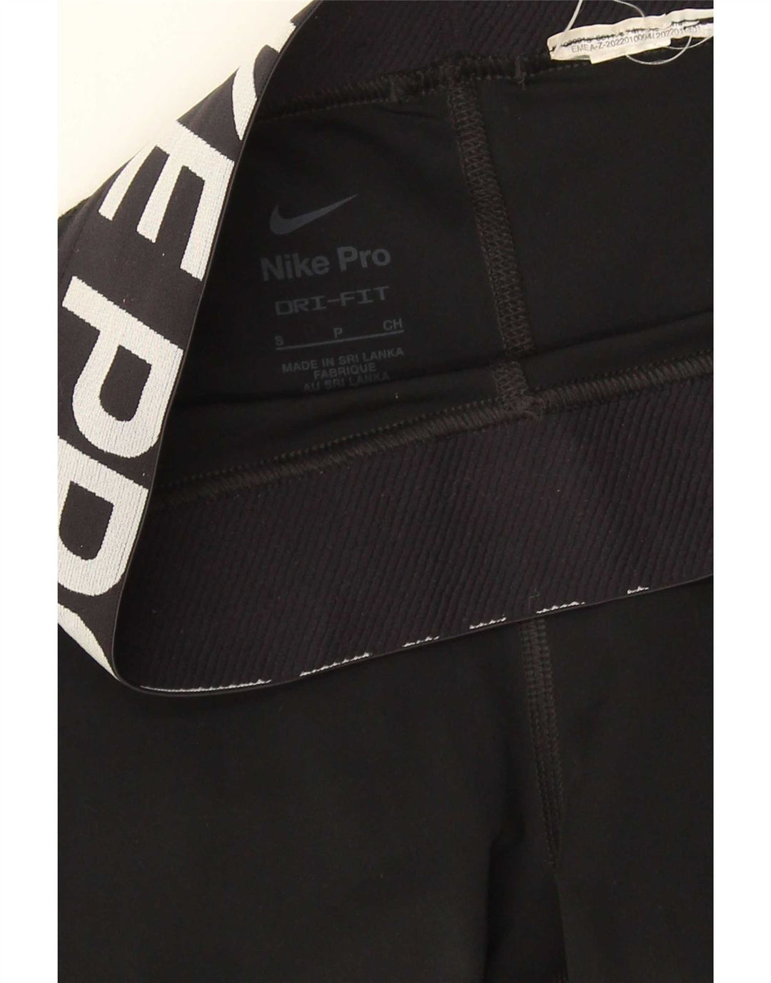 Nike Legging graphique Dri Fit pour femme UK 8 Small Noir