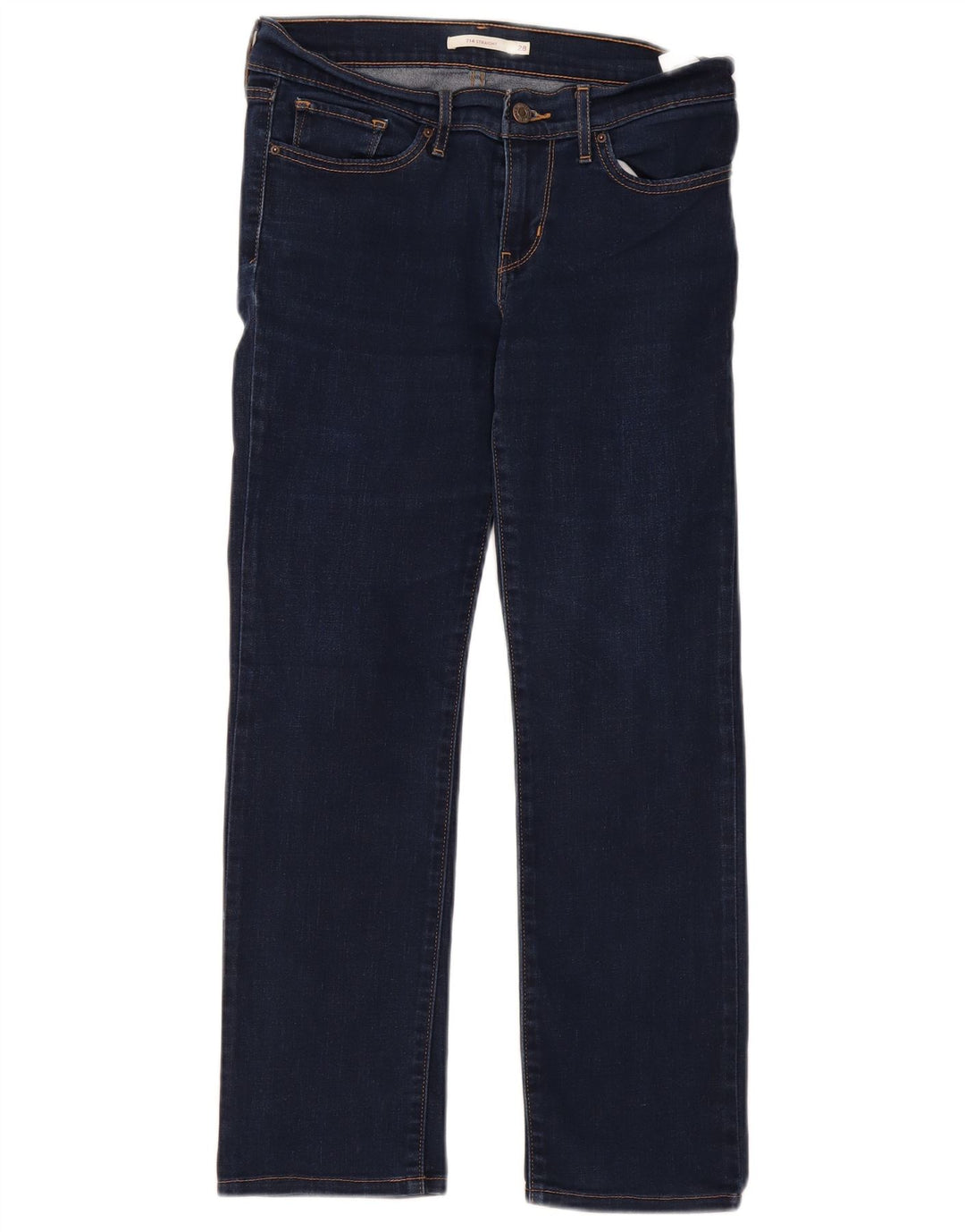 Levi's Jean Droit 714 Femme W28 L27 Bleu Coton