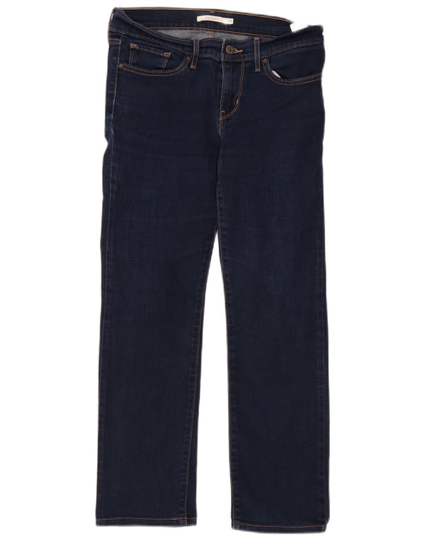 Levi's Jean Droit 714 Femme W28 L27 Bleu Coton