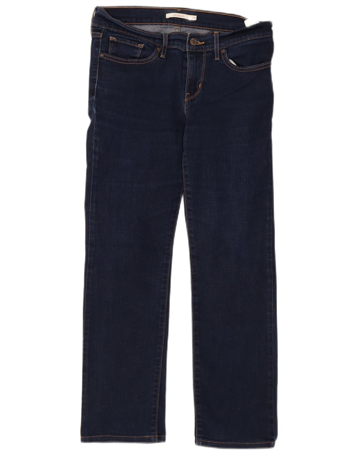 Levi's Jean Droit 714 Femme W28 L27 Bleu Coton