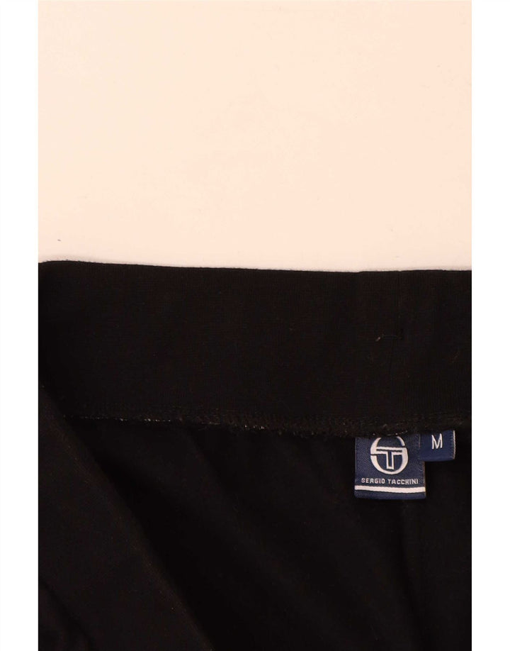 Sergio Tacchini Pantalon De Survêtement Joggers Homme Noir Moyen Coton