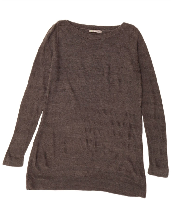 Marks & Spencer Robe pull pour femme UK 14 Acrylique gris moyen