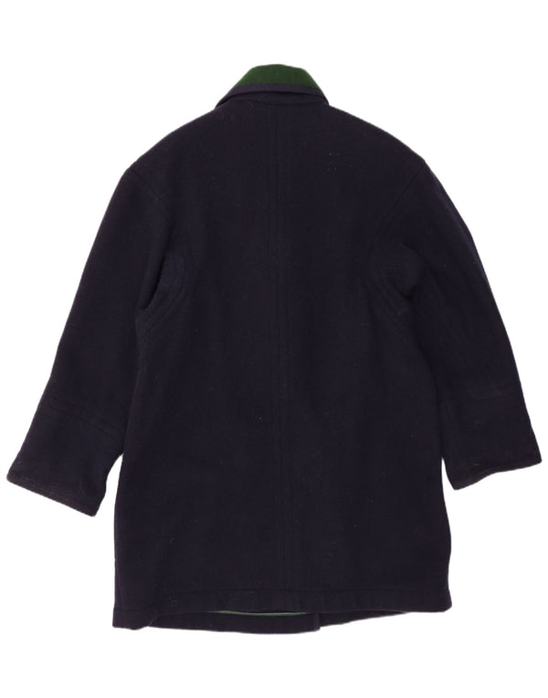 Schneiders Manteau croisé surdimensionné pour femme UK 14 Bleu marine moyen