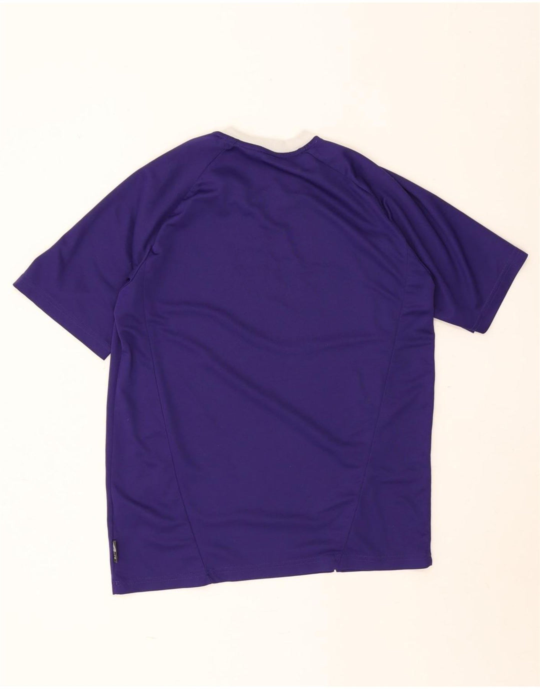 Adidas T-Shirt Homme Haut Petit Violet Colorblock Polyester
