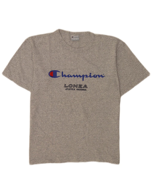 Champion T-Shirt Graphique Homme Grand Gris Moucheté