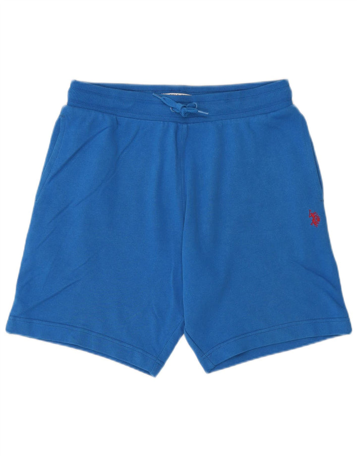POLO AMÉRICAIN ASSN. Short Sport Homme Coton Bleu Moyen