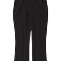 Zara Pantalon décontracté régulier pour femme Large W30 L27 Noir