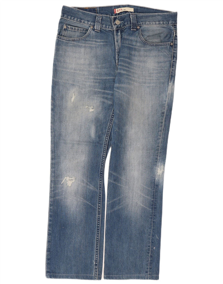 Levi's Jean Slim 511 Homme Bleu W36 L29 Coton