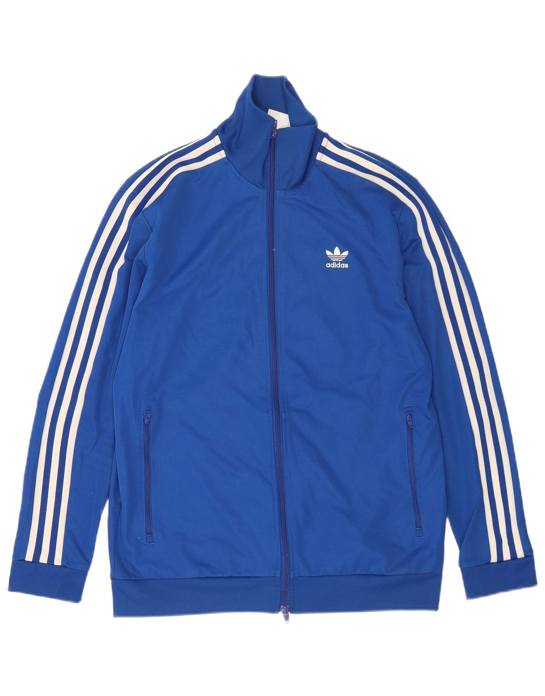 Adidas Veste de Survêtement Homme Bleu Moyen Coton