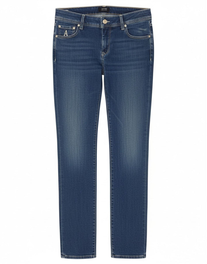 Armani Femme Jean Slim W29 L32 Bleu Coton