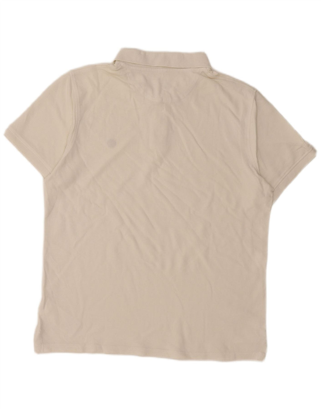 TIMBERLAND Polo Slim Fit Homme Grand Blanc Coton