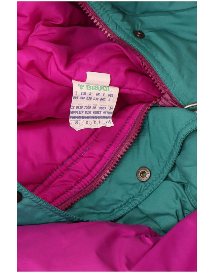 Brugi Combinaison de Ski Femme IT 44 Vert Moyen Colourblock Polyamide