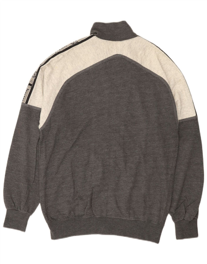Champion Veste de Survêtement USA Homme Gris Moyen Colourblock Cotton