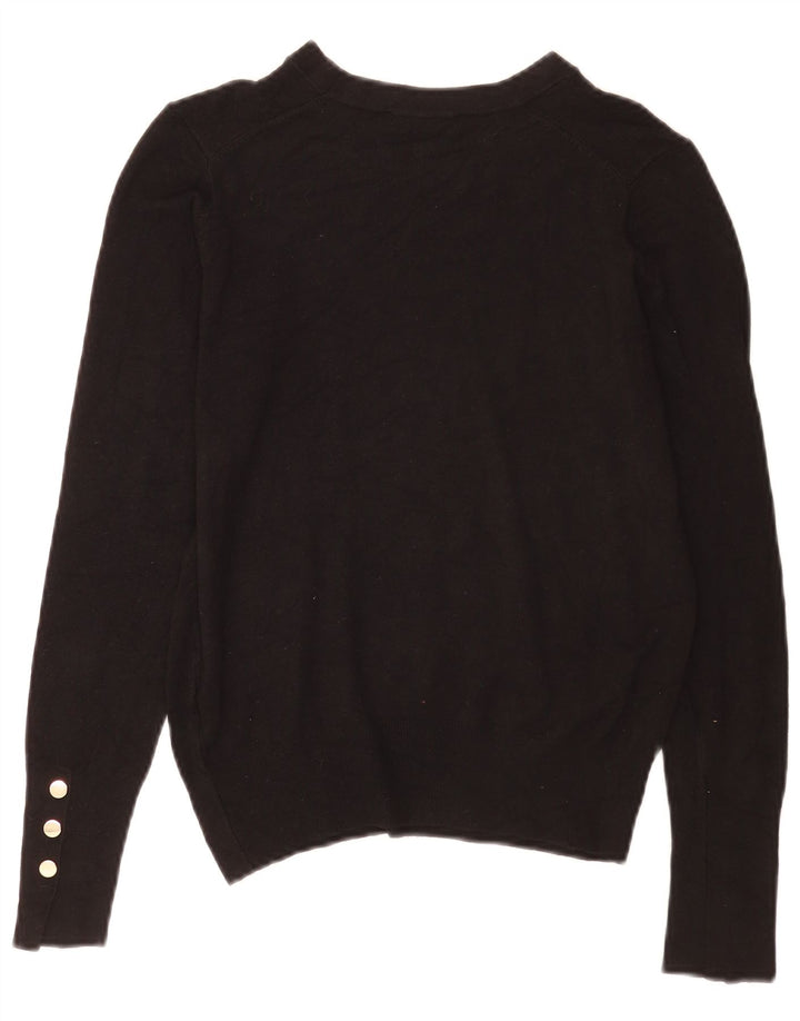 Zara Pull col bateau pour femme UK 12 Noir moyen