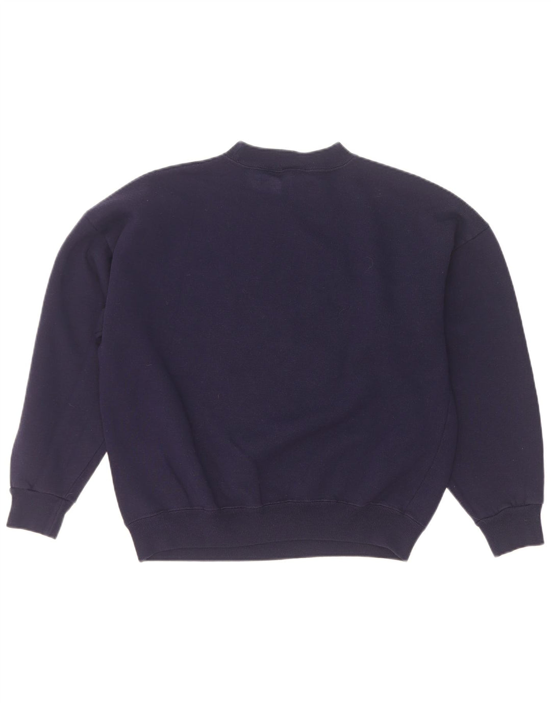Acorn Sweat-shirt surdimensionné graphique pour femme UK 10 Petit Bleu marine