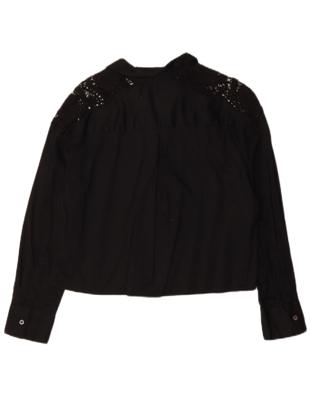 Marks & Spencer Chemisier pour femme UK 12 en coton noir moyen