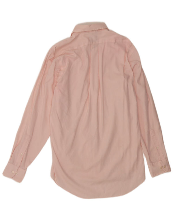 Chaps Chemise coupe classique pour homme Taille 15 1/2 Coton rose moyen