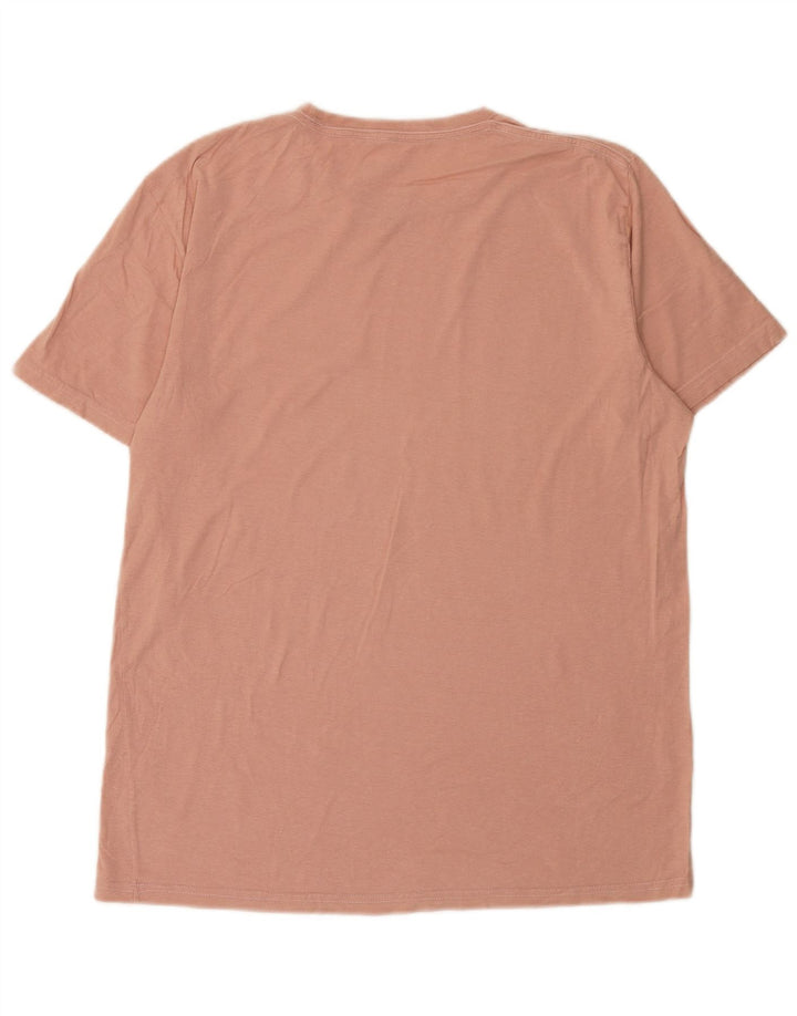 Volcom T-Shirt Homme Haut Large Rose Coton