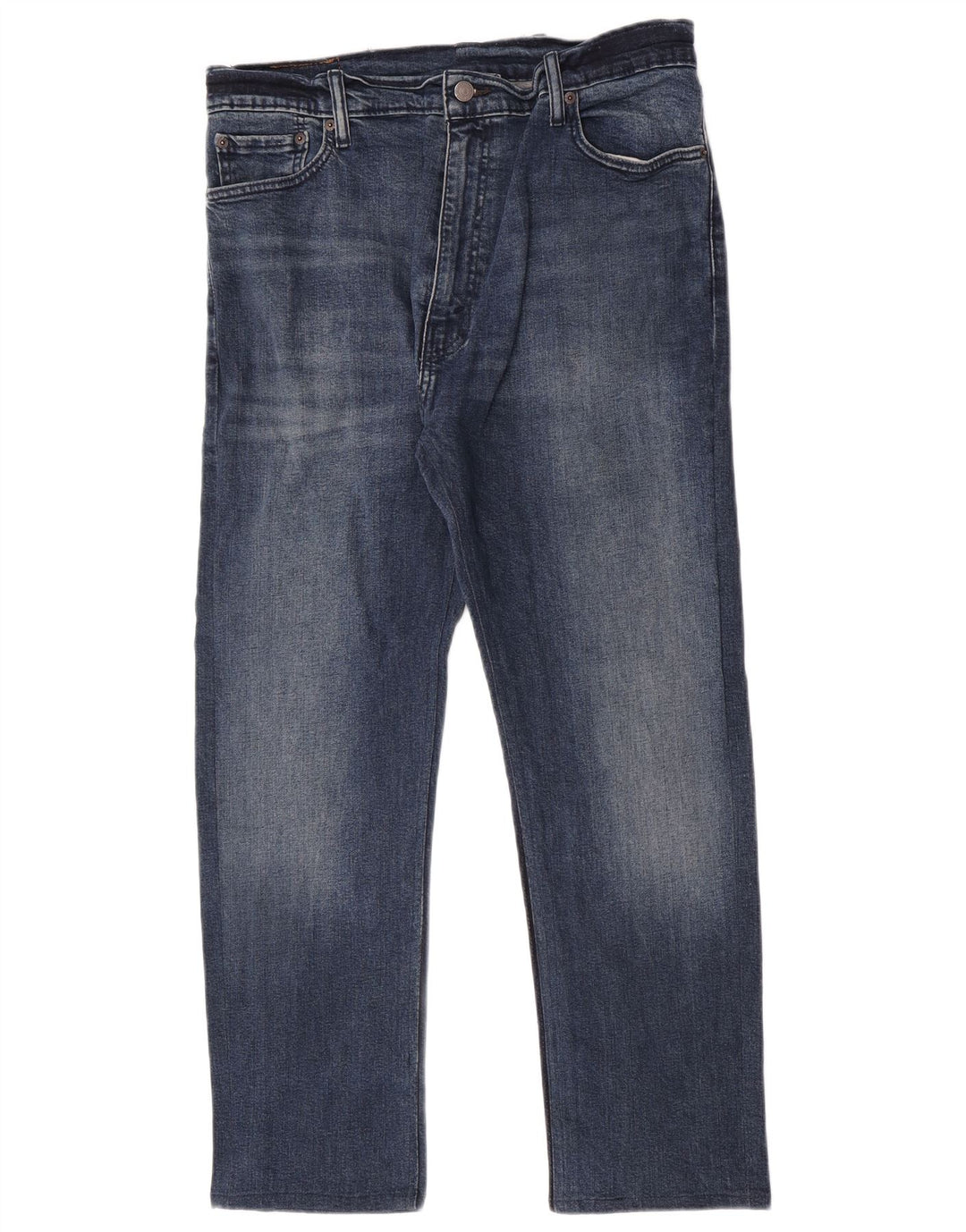 Levi's Jean Slim Droit 513 Homme W40 L27 Bleu Coton