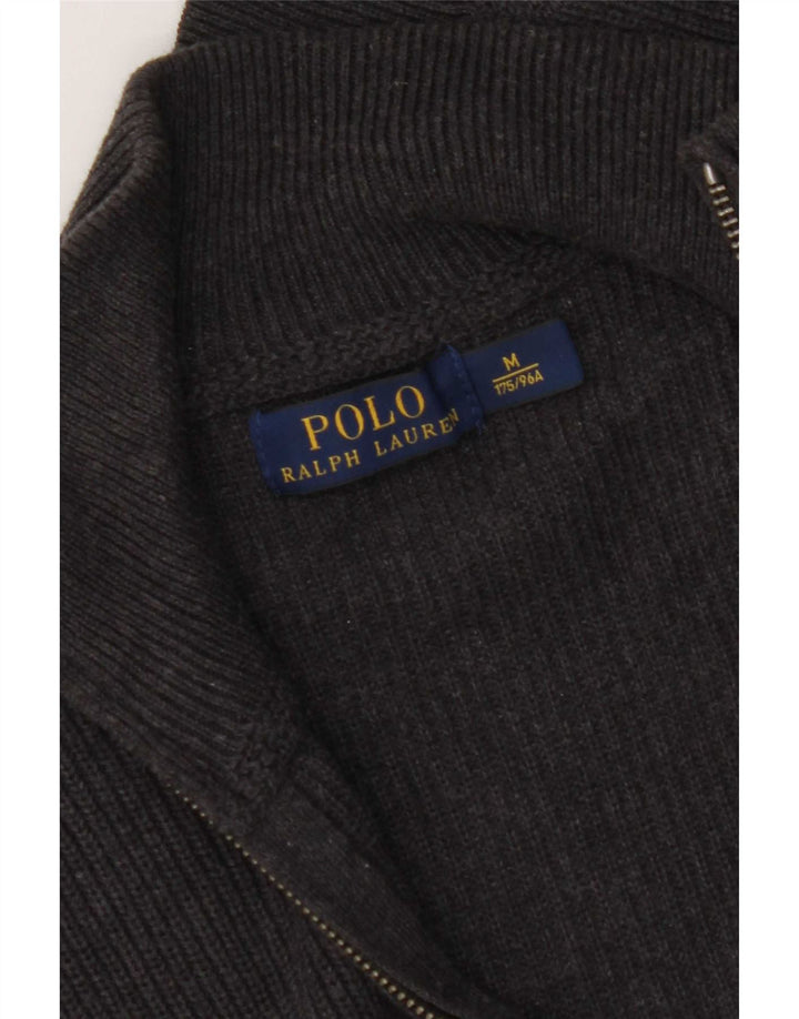Polo Ralph Lauren Pull Cardigan Homme Gris Moyen