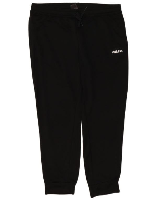 ADIDAS Pantalon de survêtement pour femme Joggers UK 20/22 XL Noir Polyester