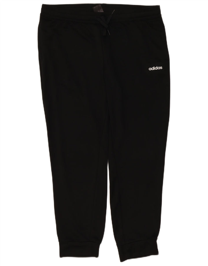 ADIDAS Pantalon de survêtement pour femme Joggers UK 20/22 XL Noir Polyester