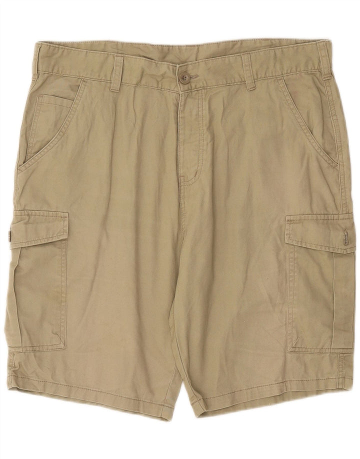 Mountain Warehouse Short cargo pour homme W36 en coton beige Taille L