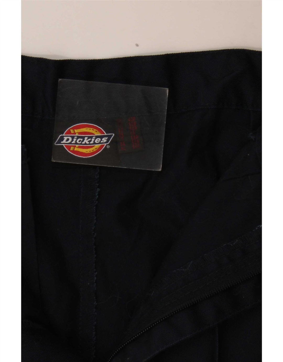 Dickies Pantalon de Costume Droit Homme W40 L28 Bleu Marine Polyester Classique