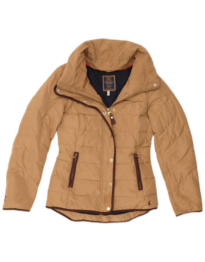 Joules Veste matelassée pour femme UK 8 Small Beige Polyester
