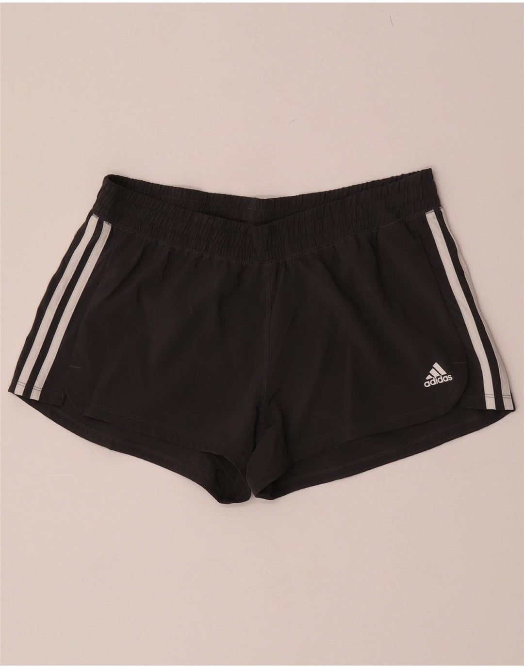 Adidas Short de sport Aeroready pour femme UK 12/14 Noir moyen Polyester