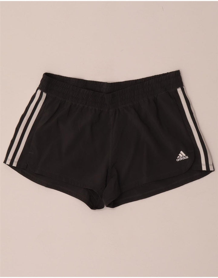 Adidas Short de sport Aeroready pour femme UK 12/14 Noir moyen Polyester