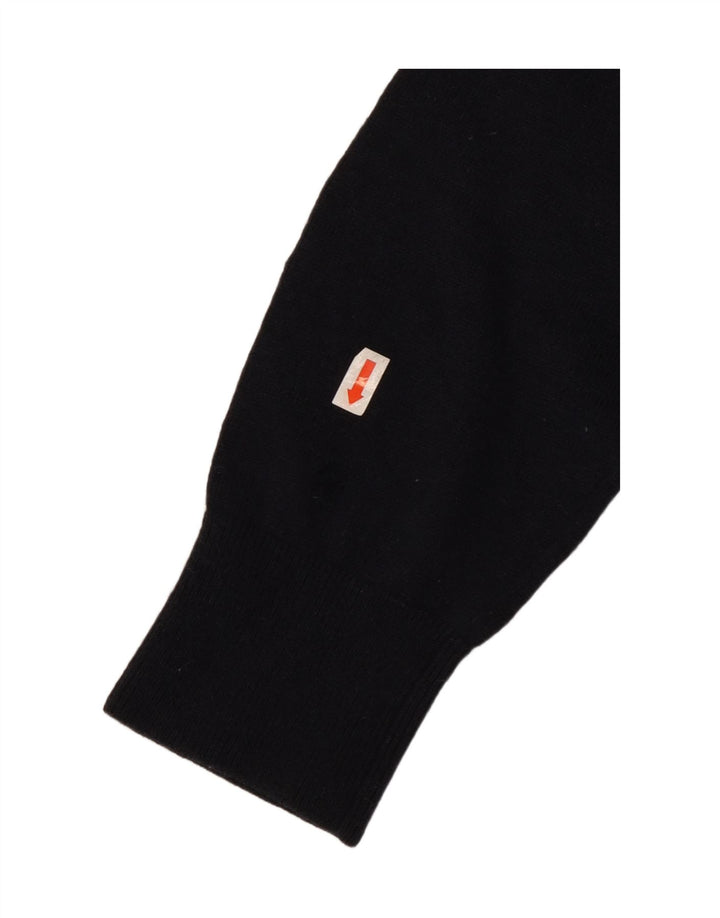 TOMMY HILFIGER Pull col V pour homme en laine bleu marine Large