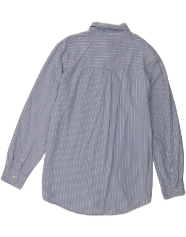 Chaps Chemise Homme Large Bleu Rayure Coton