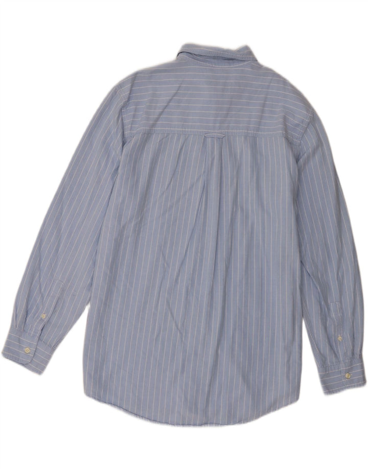 Chaps Chemise Homme Large Bleu Rayure Coton