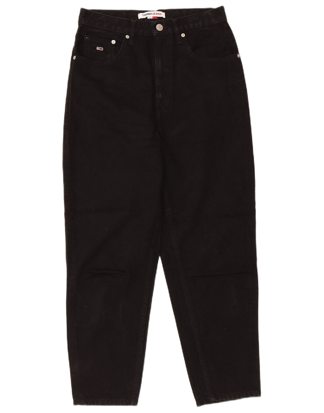 TOMMY HILFIGER Jean Fuselé Femme W27 L25 Coton Noir