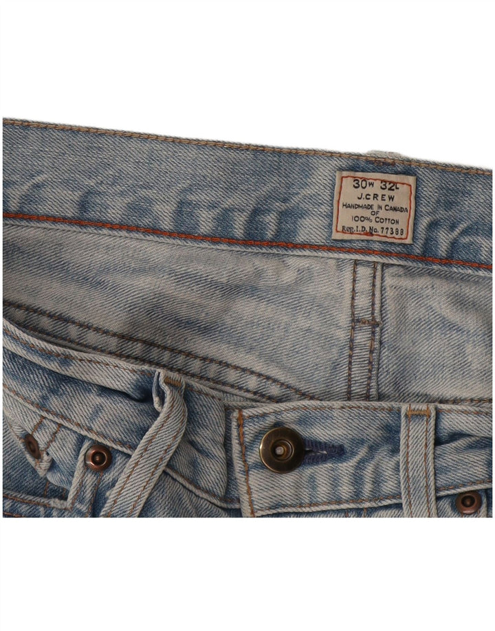 J. Crew Jean droit homme W30 L32 bleu coton