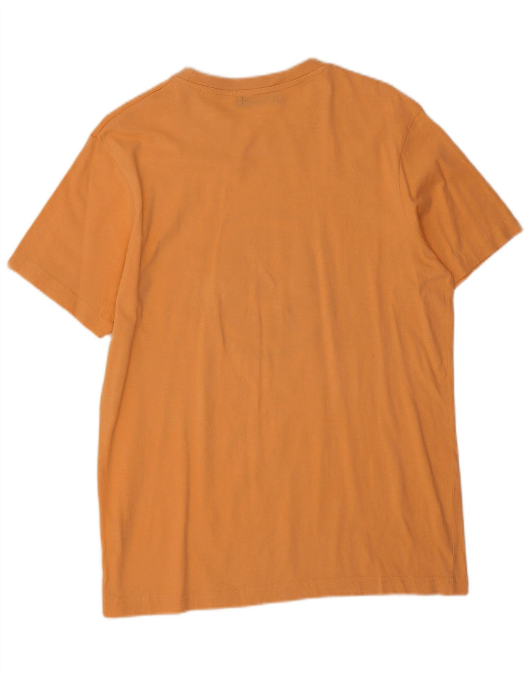 Converse T-Shirt Graphique Homme Orange Moyen Coton