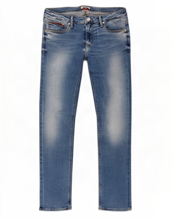 Tommy Hilfiger Jean Slim Homme W30 L30 Bleu Coton