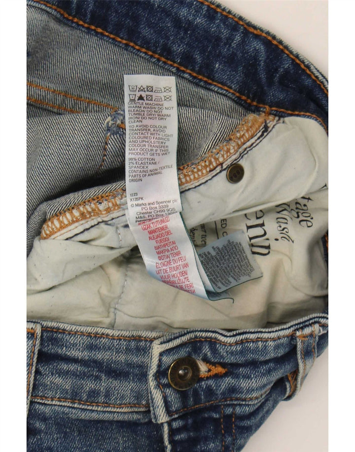 Marks & Spencer Jean droit homme W36 L29 bleu coton