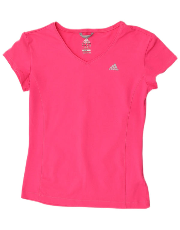 Adidas Clima 365 T-Shirt Top UK 18 XL Rose Polyester