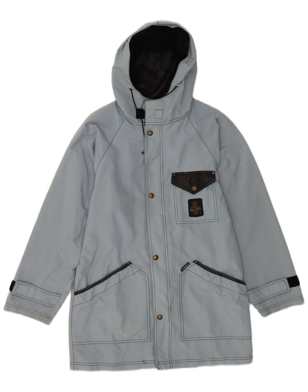 REFRIGIWEAR Veste coupe-vent à capuche pour homme UK 34 XS Bleu Polyamide
