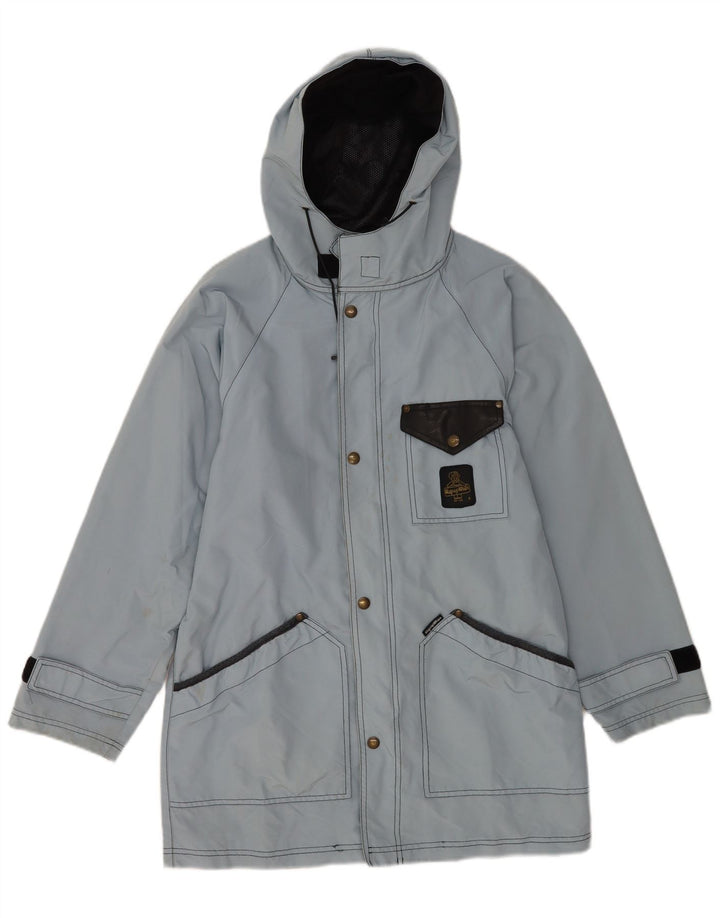 REFRIGIWEAR Veste coupe-vent à capuche pour homme UK 34 XS Bleu Polyamide