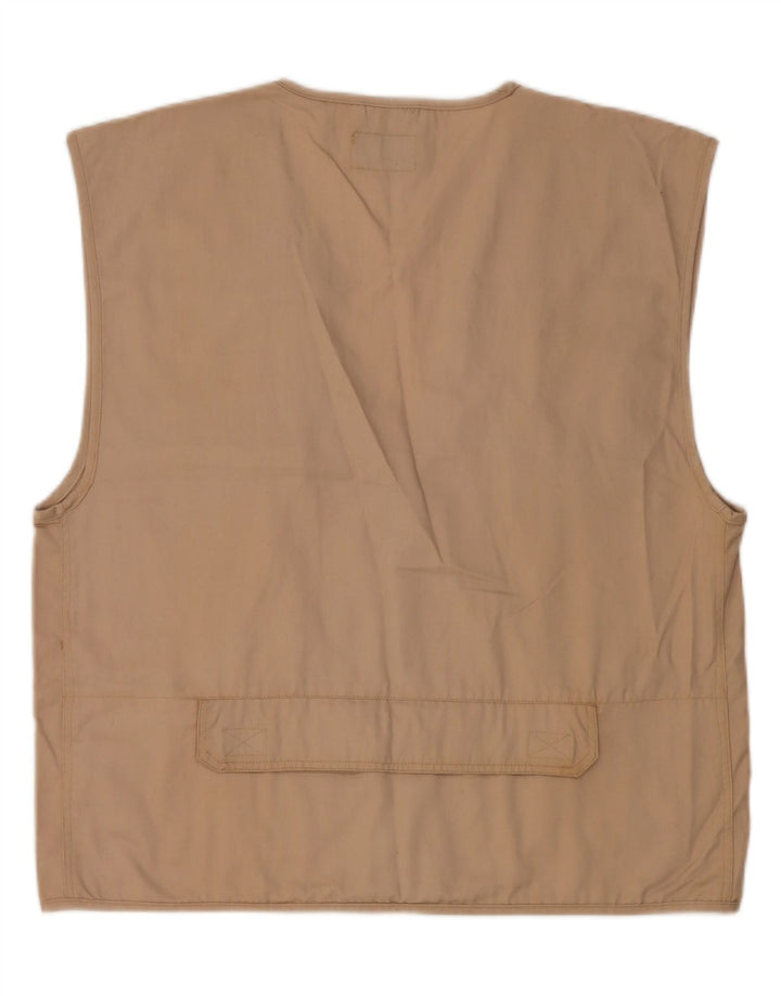 Master Gilet utilitaire pour homme UK 42 XL Coton beige
