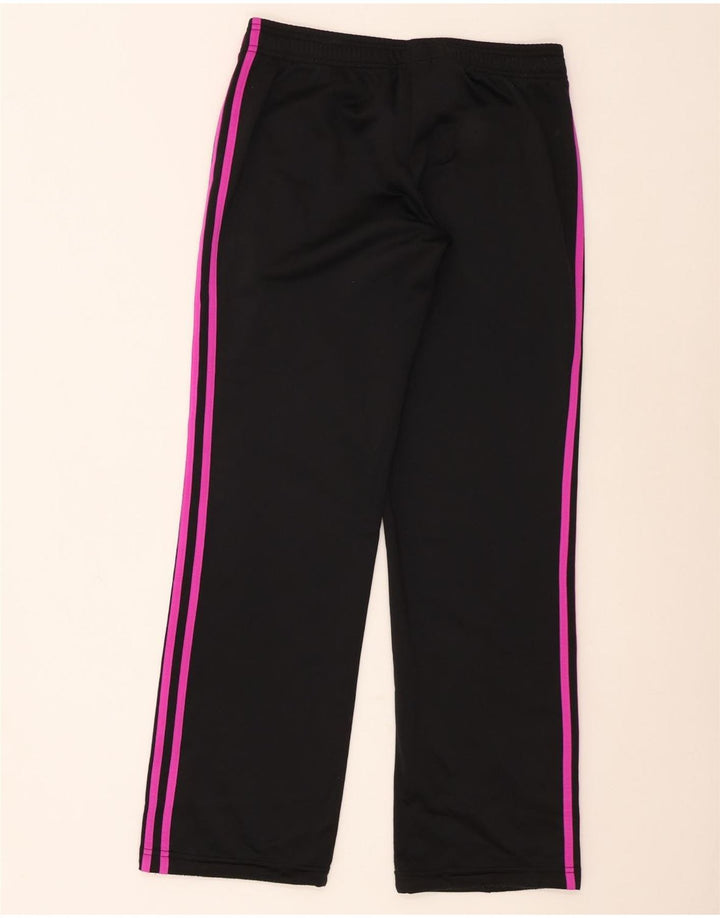 Adidas Pantalon de survêtement pour femme UK 8/10 Small Noir Polyester