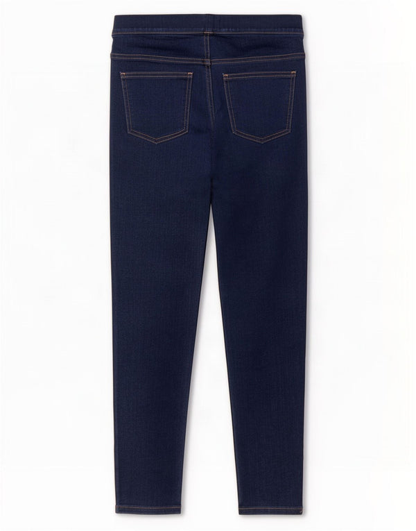 Marks & Spencer Jean court jegging pour femme UK 10 Small W28 L26 Bleu marine