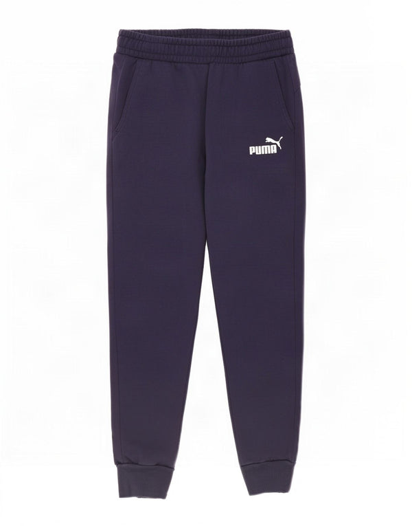 Puma Pantalon de Survêtement Joggers Homme Bleu Marine Moyen Coton