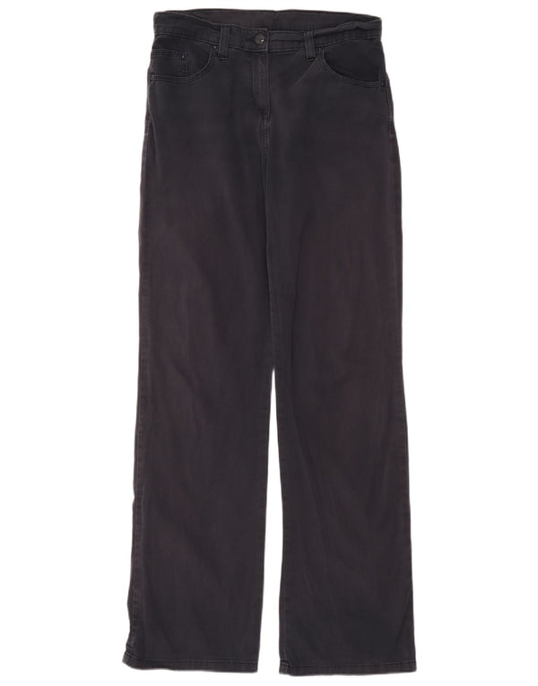 Marks & Spencer Pantalon décontracté pour femme UK 10 Small W30 L33 Bleu marine