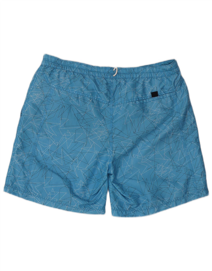 Helly Hansen Short de bain homme XL bleu géométrique polyester